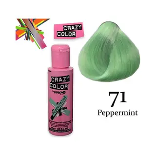 Crazy Color Peppermint haarkleuring Groen 100 ml