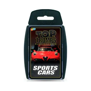 Top Trumps Sports Cars - Engels Kaartspel - Educatief & Onderhoudend