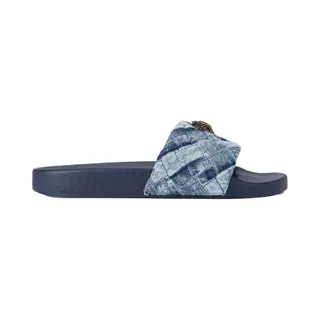 Kurt Geiger London Kurt Geiger Meena Eagle Slides - Denim - Maat 37