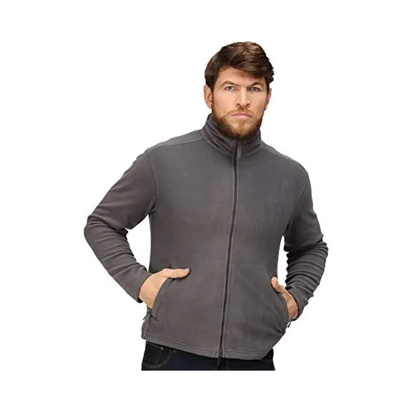 Regatta Herren Klassisch Fleecejacke, Grau, L thumbnail