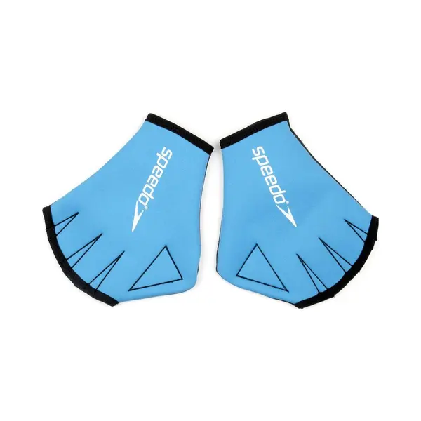 Speedo Aqua Glove Blauw Zwemhandschoenen thumbnail