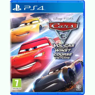 Warner Bros Cars 3: Driven to Win Standaard Meertalig PlayStation 4