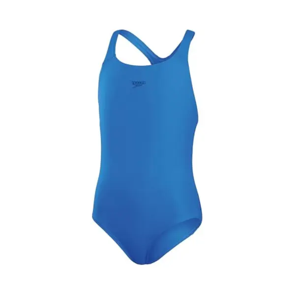 Speedo Mädchen Eco Endurance+ Medalist Badeanzug | Chlorbeständig | Recyclingmaterial | Bequeme Passform | Schwimmunterricht | Badeurlaub Bondi Blue thumbnail