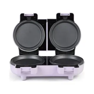 Giles & Posner Doppel-Snack-Maker – Mini Dual Treat Maker, Abnehmbare Antihaft-Kochplatten, Kompakt, Enthält 4 Flache Platten Für Omeletts &