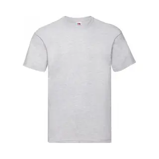 Fruit Of The Loom Screen Stars Original Herren T-Shirt, Kurzarm (M) (Grau Meliert)