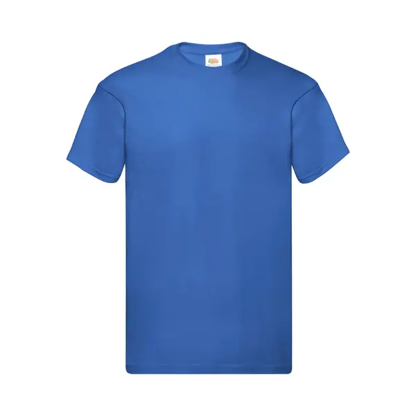Fruit Of The Loom Men's Original Short Sleeve T-Shirt In Royal | Size, 2XL thumbnail