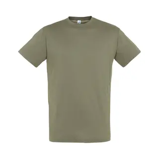 Sols Herren Regent T-Shirt Mit Kurzen Ärmeln (Khaki)