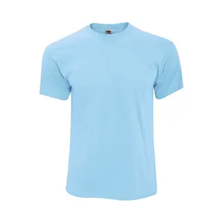 Fruit Of The Loom T-Shirt, Himmelblau, Xxl