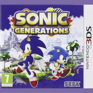 Sega Sonic Generations, 3DS Engels Nintendo 3DS