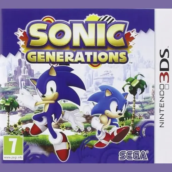 Sega Sonic Generations, 3DS Engels Nintendo 3DS thumbnail