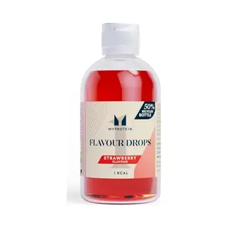 MyProtein Flavour Drops - Smaak Druppels - 50 Ml - Aardbei