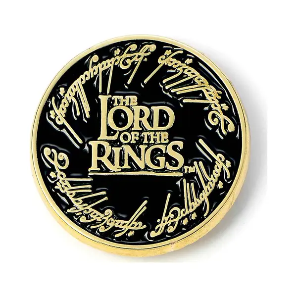 Der Herr Der Ringe Logo Pin Goldfarben thumbnail