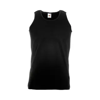 Fruit Of The Loom Athletic Tank Top Für Männer (M) (Schwarz)