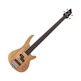 Chicago Fretloze Basgitaar Van Gear4music, Natural