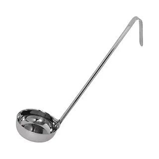 Vogue GG005 Flat Bottom Ladle 168ml Stainless Steel Kitchen Cooking Serving Utensil