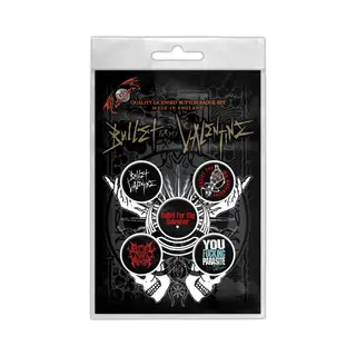 Bullet For My Valentine Badge - Logo - Voor Geen - Meerkleurig