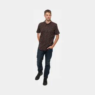 Queen - Logo Pattern Shirt - Xl - Zwart