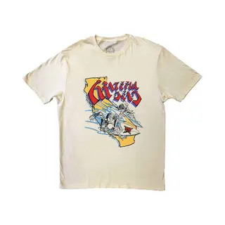 Rock Off Grateful Dead - California Heren Tshirt - Xl - Creme