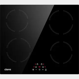 Ciarra CABBIH4 Black Built-in 59 cm Zone induction hob 4 zone(s)