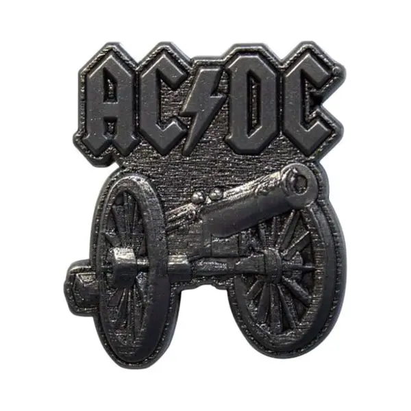 Ac/Dc - For Those About To Rock Pin - Grijs thumbnail