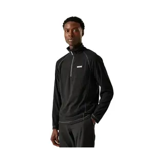 Regatta Fleecepullover Montes Leichtes Mini-Streifen-Sweatshirt Mit Halbem