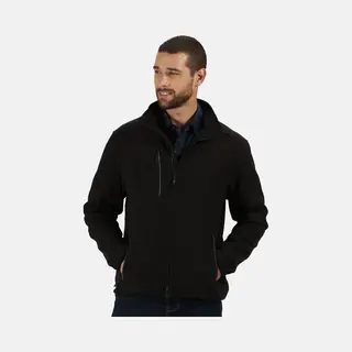 Regatta TRA624 80090 Professional Omicron Iii Wasserdichtes Und Atmungsaktives Vlies, Schwarz, Xxl