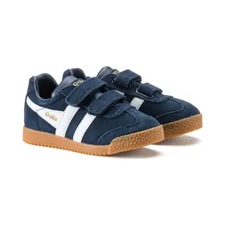 Gola Leren Sneakers Met Klittenband Harrier Strap