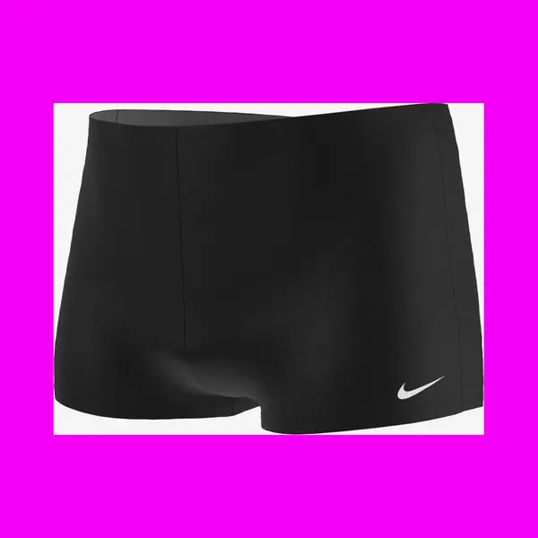 Nike Square Leg Swimwear, Men, Black, M thumbnail