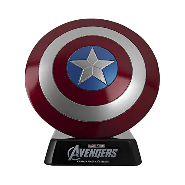 Eaglemoss Collections Marvel - Captain America’s Shield Replica - Marvel Movie Museum Collection, Multi-coloured, MARUK003 thumbnail