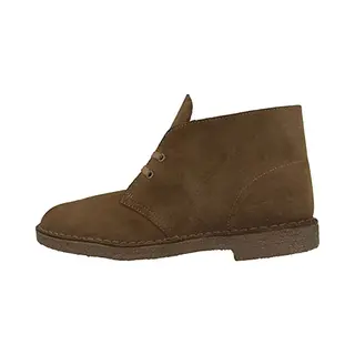 Clarks - Desert Boot - Vrije Tijd Half-hoogHeren VeterschoenHeren Sneakers - Kleur, Cognac - Maat, 44