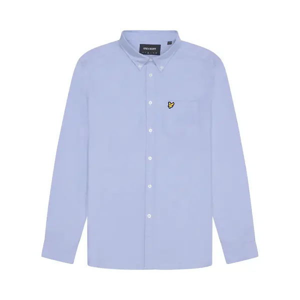 Lyle & Scott Overhemd Lichtblauw thumbnail