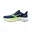 donkerblauw - geel - wit