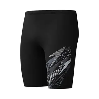 Speedo Herren Medley Schwimmhose Mit Logo Grau/Schwarz