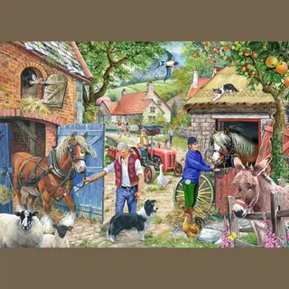 House Of Puzzles Legpuzzel Appletree Lane 1000 Stukjes Landschap.