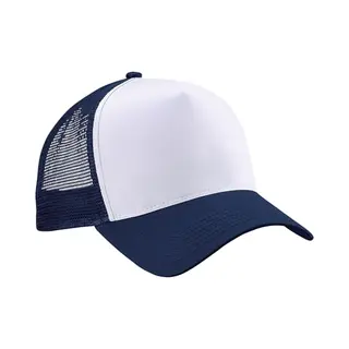 Beechfield Snapback Truckerpet B640 - French Navy / White - One Size