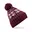 Burgundy / White