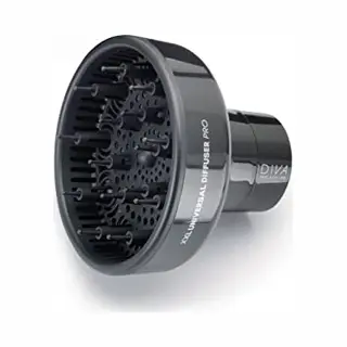Diva Pro Styling Xxl Pro Diffusor - Passend Für Die Meisten Handelsüblichen Haartrockner - Schwarz, PRO124