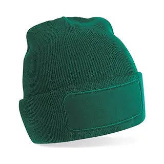 Beechfield Beanie Printer Bottle Green