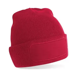 Beechfield Beanie Rood Printer