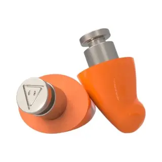 Flare Audio Earplugs Earshade Pro Titanium Citrus Orange