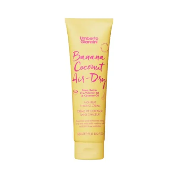 Umberto Giannini Banana Coconut Air Dry Cream 150ml - Weightless Curl Cream With Medium Hold thumbnail