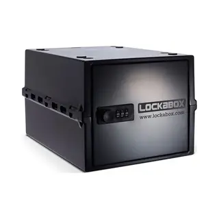 Lockabox One™ Opbergbox Met Cijferslot - Afsluitbare Medicijnkast - Polycarbonaat Kluis - Koelkast En Diepvries Proof - 10, 5 Liter - 31 X 21 X 17