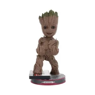 Cableguys Marvel Smiley Toddler Groot Controller Holder & Phone Stand - Gaming Accessories For Room And Desk Setup, Holder Compatible With Xbox,