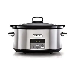 Crock-Pot CSC063X Schongarer 7,5 l 320 W Schwarz, Edelstahl