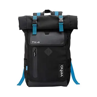 Veho Tx-4 Rucksack Reiserucksack Schwarz, Blau Polyester