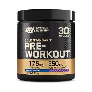 Optimum Nutrition Gold Standard Pre Workout - Blue Raspberry - Pre-Workout - 330 Gram (30 Doseringen)