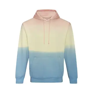 Just Hoods Tie-Dye Hoodie JH022 - Pastel Sunset Dip - S