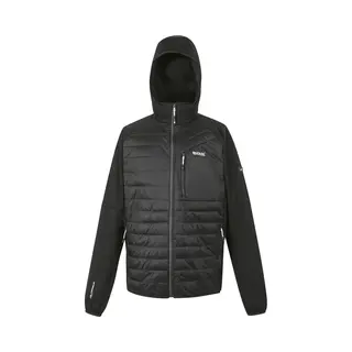 Regatta Herren Regatta Men's Andreson Pro Hybrid Jacket Regatta Herren Pro Hybrid Leichte Kapuzenjacke Mit Durchgehendem Reißverschluss, Black,