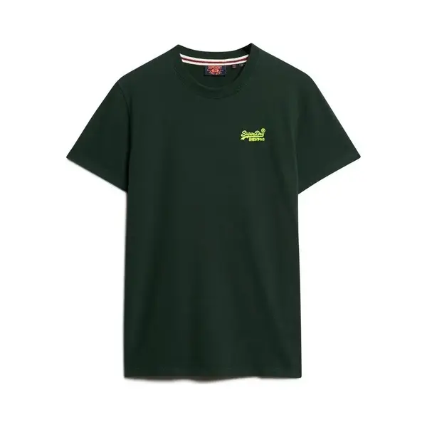 Superdry & Co Shirt 'Essential' Donkergroen thumbnail
