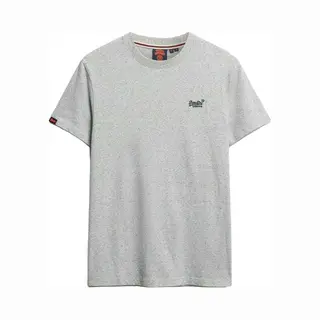Superdry & Co Shirt 'Essential' Grijs Gemêleerd